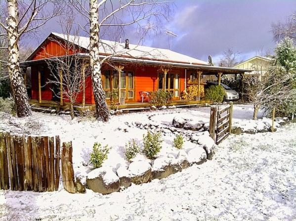 The Ski House On Miharo - Rangataua Holiday Home 奥阿库尼 外观 照片
